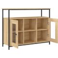vidaXL Komoda dub sonoma 100x35x80 cm kompozitné drevo