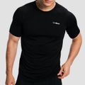 Pánske bežecké tričko Pulse X Black - GymBeam, veľkosť L