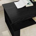 vidaXL Konferenčný stolík Čierny dub 90 x 50 x 40 cm Kompozitné drevo