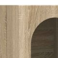 vidaXL Servírovacia skriňa ELST Sonoma dub 59 x 35 x 80.5 cm