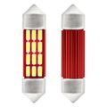 LED CANBUS 4014 12SMD Festoon C5W C10W C3W 36mm White 12V/24V
