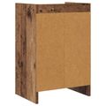 vidaXL Nočné stolíky 2 ks Staré drevo 40 x 30 x 60 cm Kompozitné drevo