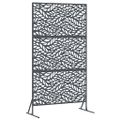 vidaXL Záves na zabezpečenie súkromia 100 x 50 x 180 cm Oceľ