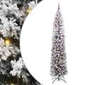 vidaXL Umelý vianočný stromček Zelená 240 cm PVC, oceľ a plast