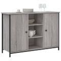vidaXL Komoda sivá sonoma 100x35x70 cm kompozitné drevo