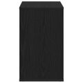 vidaXL Servírovacia skriňa Čierny dub 60 x 30 x 50 cm Kompozitné drevo