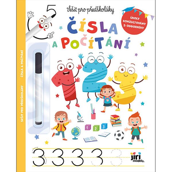 Sešit pro předškoláky Čísla a počítaní