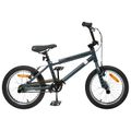 vidaXL BMX Bicykel 16 Palcov pre deti vo veku 5-8 rokov Tmavosivá