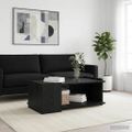 vidaXL Konferenčný stolík Čierny dub 90 x 50 x 33 cm Kompozitné drevo