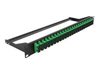 19" Patch panel 24 portov SC Duplex