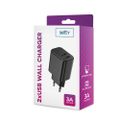 Setty nabíjačka 2x USB 3A čierna