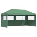 vidaXL Párty stan 292 x 580 x 315 cm Zelená Oxfordská látka