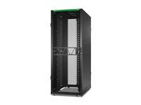 APC NetShelter SX Gen 2 - Rozvádzač stojanový skriňový - 1991H x 750W x 1200D mm, s bočnicami - podlahové prevedenie - čierna - 42U - 19" - kompatibilný s TAA