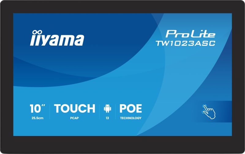 10'' iiyama TW1023ASC-B3P: IPS, HD, ANdroid, cam
