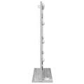 vidaXL Toaletné zrkadlo Sivý Sonoma 70 x 50 x 18 cm Obdĺžnikový