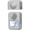 Silikónový kryt s objektívom PULUZ DJI Osmo 360 (sivý)