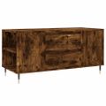 vidaXL Konferenčný stolík dymový dub 102x44,5x50 cm kompozitné drevo