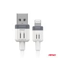 Kábel USB na nabíjanie 3A 100cm FullLINK AMiO-03907