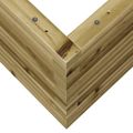 vidaXL Záhradný kvetináč 90x40x45,5 cm impregnovaná borovica