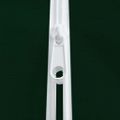 vidaXL Profesionálny párty stan+bočné steny 2x2 m, zelený 90 g/m²