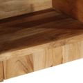 vidaXL Nočný stolík 50x27x50 cm, akáciový masív