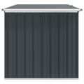 vidaXL Záhradný úložný box antracitový 171x99x93 cm