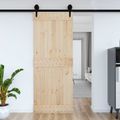 vidaXL Dvere NARVIK 90 x 210 cm Masívne borovicové drevo (neupravené)