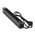 Predĺžovací prívod do Racku MHPower PDU-FR4K8