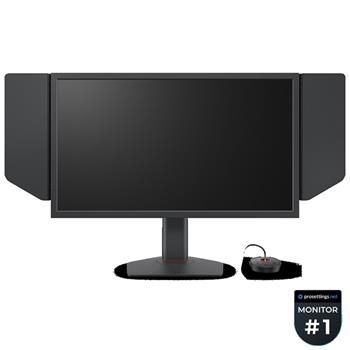 BenQ Zowie LCD XL2540X+ 24,1" TN/1920x1080/320nits/1000:1/280Hz/3xHDMI/DP/3,5mm Jack/Výškově nastavitelný/černá Monitor, 24,1" Fast TN, 280Hz, 1ms, Full HD, Black eQualizer, Color Vibrance, XL Setting to Share, prumyslové ložisko
