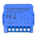 Avatto ZWSM16-DC-1 inteligentný 1-kanálový spínací modul ZigBee s beznapäťovým DC kontaktom