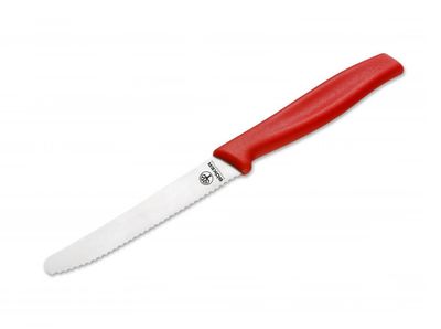 Böker Manufaktur Solingen 03BO002R nôž na pečivo 10,5 cm, červená farba