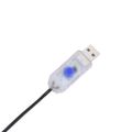 vidaXL Vianočné osvetlenie silueta padajúcej hviezdy 115 LED diód