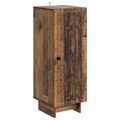 vidaXL Servírovacia skriňa Staré drevo 33 x 34,5 x 90 cm