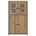 vidaXL Highboard Remeselný dub 62 x 32 x 106,5 cm Kompozitné drevo