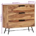 vidaXL Komoda 80x30x75 cm akáciaový masív