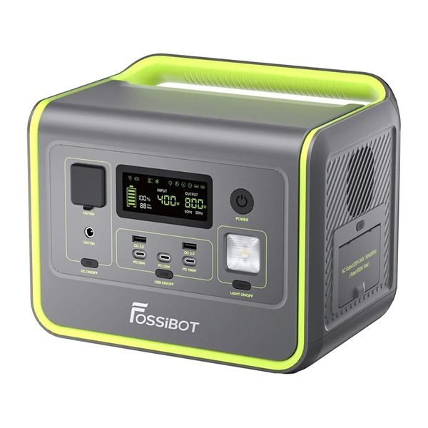 Nabíjacia stanica FOSSIBOT F800 800 W (zelená)