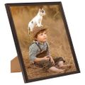 vidaXL Fotorámiky na stôl, koláž 10 ks, čierne 20x20 cm, MDF