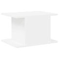 vidaXL Nočný stolík Biela 40 x 30 x 25 cm Kompozitné drevo
