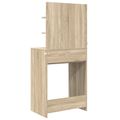 vidaXL Toaletné stolíky do spálne Sonoma dub 80 x 39,6 x 135 cm