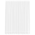 vidaXL Čipková záclona Biela 220 x 300 cm Polyester