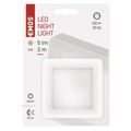 LED nočné svetlo EMOS P3316 s fotosenzorom do zásuvky
