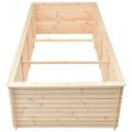 vidaXL Vyvýšený záhradný záhon 300x150x80,5 cm, borovicové drevo 19 mm