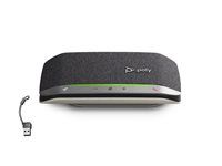 HP Poly Sync 20 - Smartfón - Bluetooth - káblový, bezdrôtový - USB-A, USB-C - čierna - certifikovaný pre Zoom