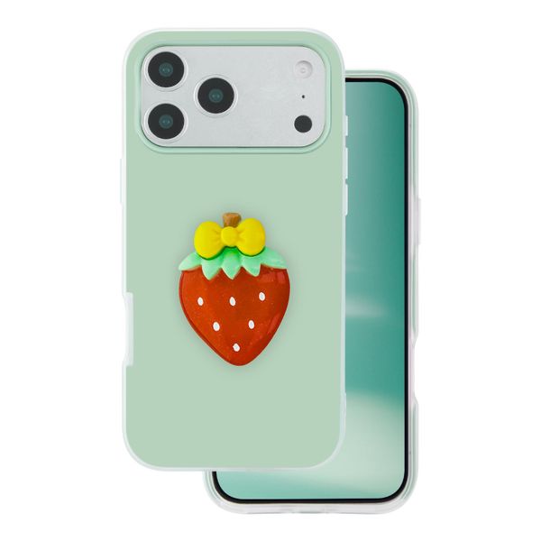 Ovocné puzdro 2v1 pre iPhone 17 Pro 6,3" zelené