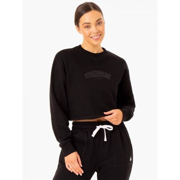 Dámska mikina Ultimate Fleece Black - Ryderwear, veľkosť M