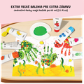 Prstové farby s vôňou 8 ks