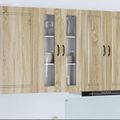 vidaXL Dvierka na umývačku Kalmar Sonoma dub 60 x 31 x 100 cm