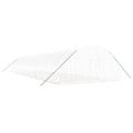 vidaXL Fóliovník s oceľovým rámom biely 120 m² 20x6x2,85 m