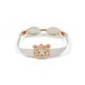 Plavecké okuliare pre deti Beige Leopard