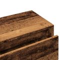 VidaXL Sada nábytku do predsiene Old Wood Engineered Wood